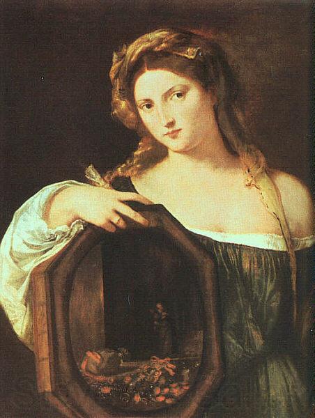  Titian Profane Love (Vanity) Germany oil painting art